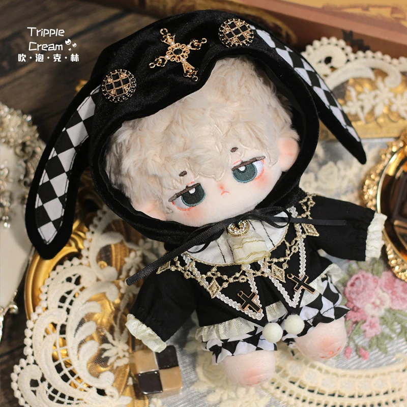 Original For 15cm Clothing No Attribute Vintage Gorgeous Rabbit Fairy Tale Gothic Dark Costume Dress Up Clothes Cosplay image 3