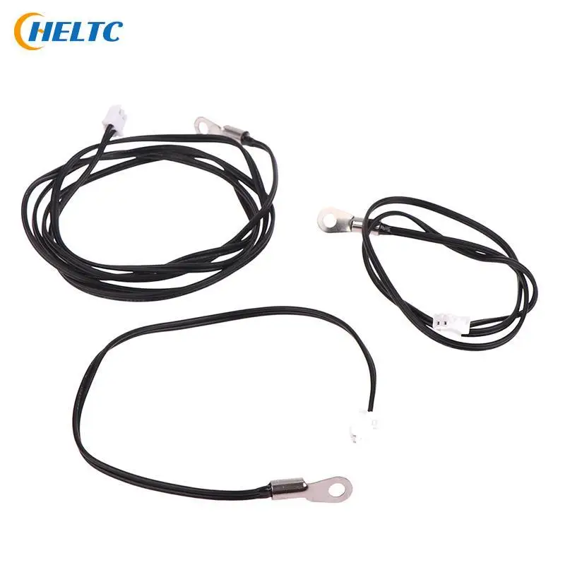 13cm/40cm/100cm XH2P2.54 Waterproof NTC 50K 1% 3950 Thermistor Accuracy Temperature Sensor Wire Cable Probe Fixed Mounting Hole