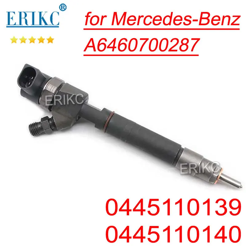 0445110139 0445110140 Fuel Sprayer Inyector 0 445 110 139 Common Rail Diesel Injector Nozzle for BOSCH MERCEDES-BENZ A6460700287