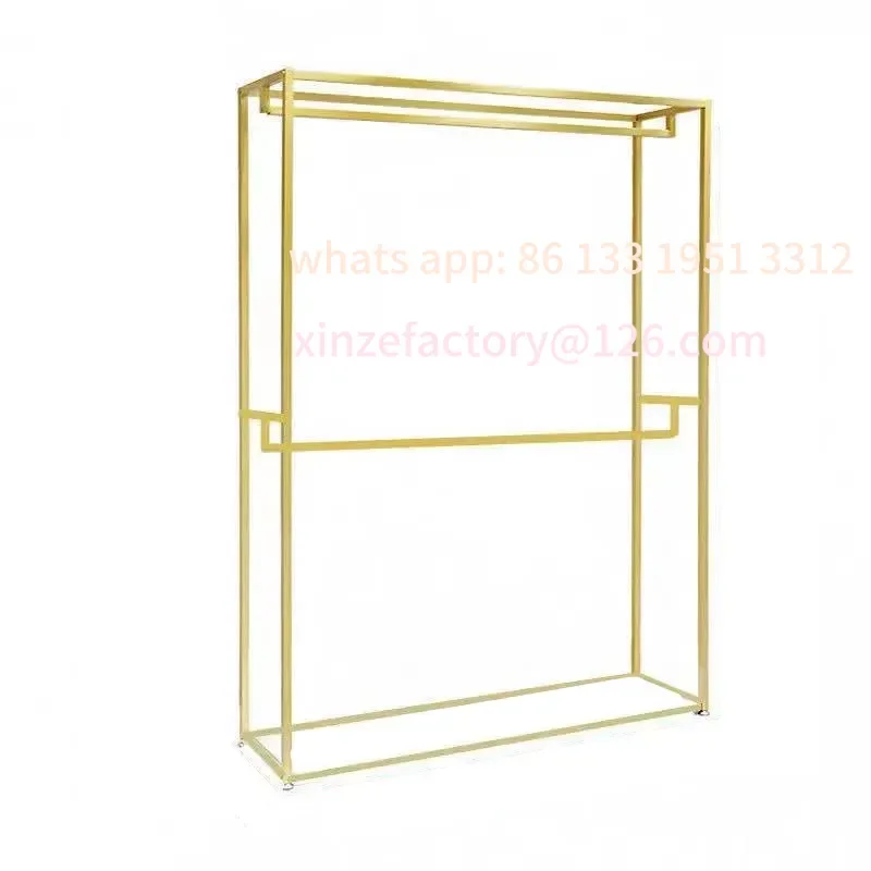 

Customized wedding dress rack special floor-to-ceiling highend wedding store display rack Internet celebrity studio dress hanger
