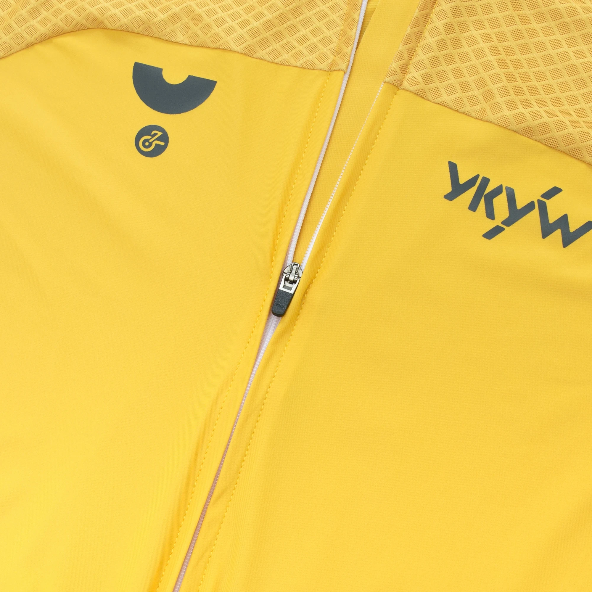 YKYWBIKE Herren Sommer-Radtrikot 3D-Schnitt Raglan-Ärmel Schnelltrocknend Atmungsaktiv Leichtes Rennrad-Trikot Hautfreundliches Oberteil – Detail 27