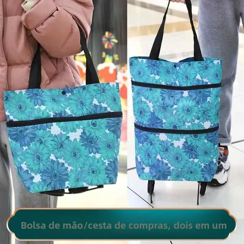 portable-lightweight-shopping-bag-with-wheels-vegetable-buying-cart-home-use-small-pulling-car-retail-storage-organizer