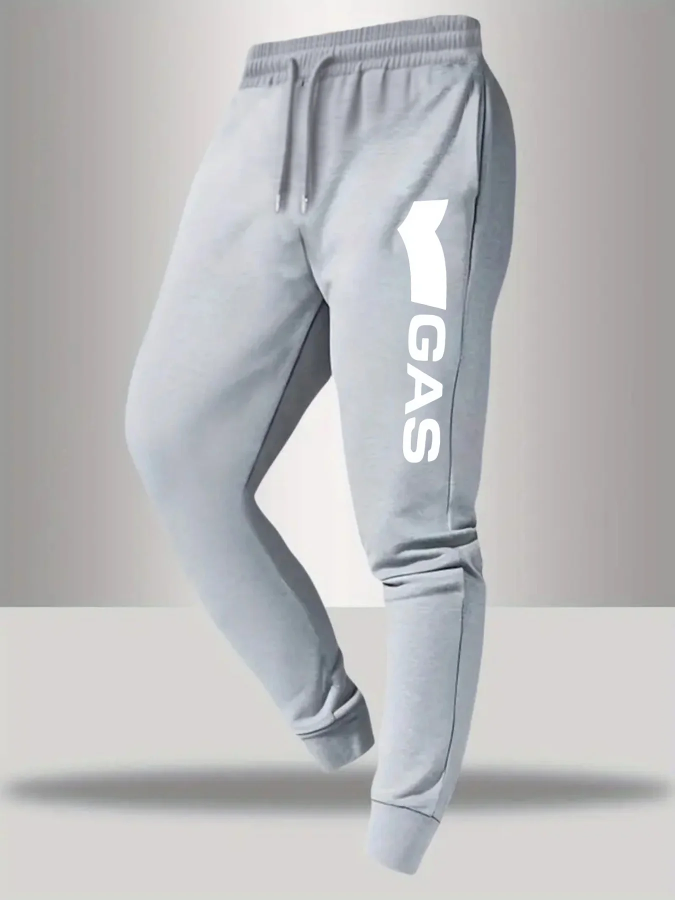 Must-have for Handsome Men, Men's Jogger Pants for Gym & Outdoor Camping, Drawstring Adjustable Waist, Easy to Match