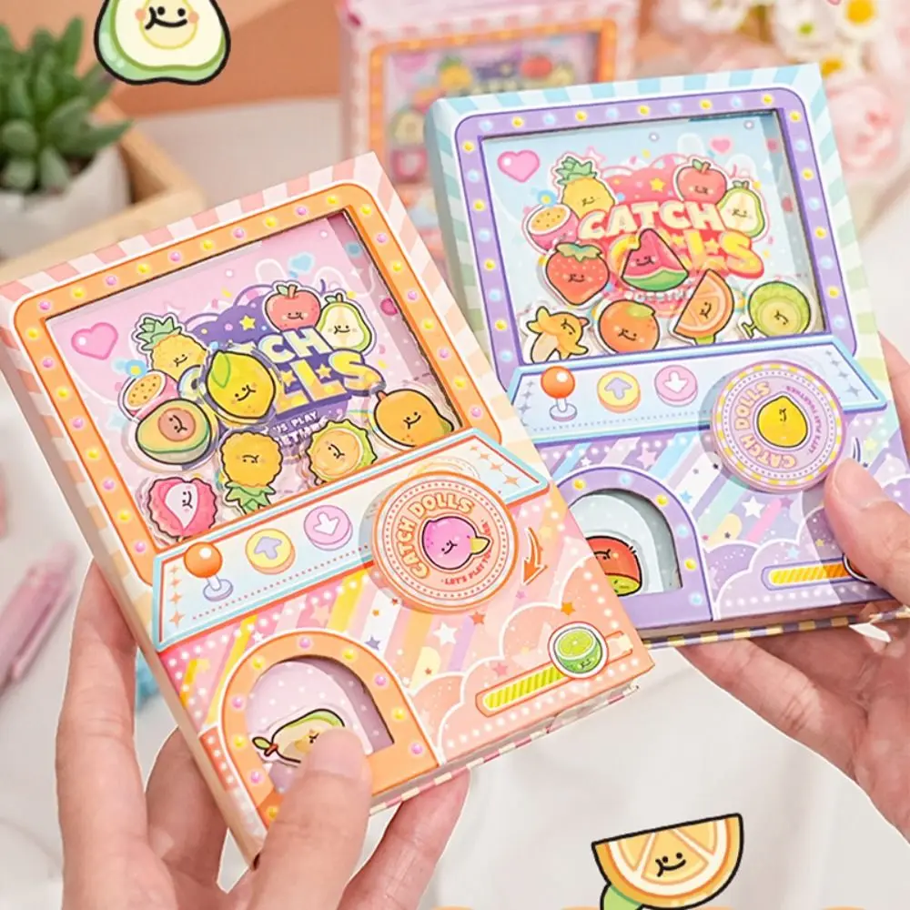 Portable Fruit Twisted Egg Organ Book High Value DIY Full-color Notepad Cartoon Creative Twisted Egg Organ Notebook Office