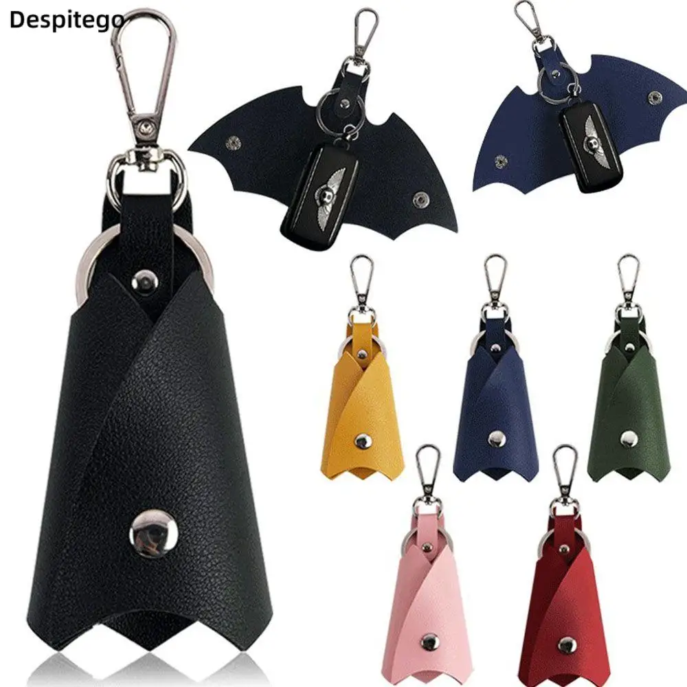 Mini Kaart Tas Sleutel Beschermer Eenvoudige Pu Lederen Remote Key Pouch Interieuraccessoires