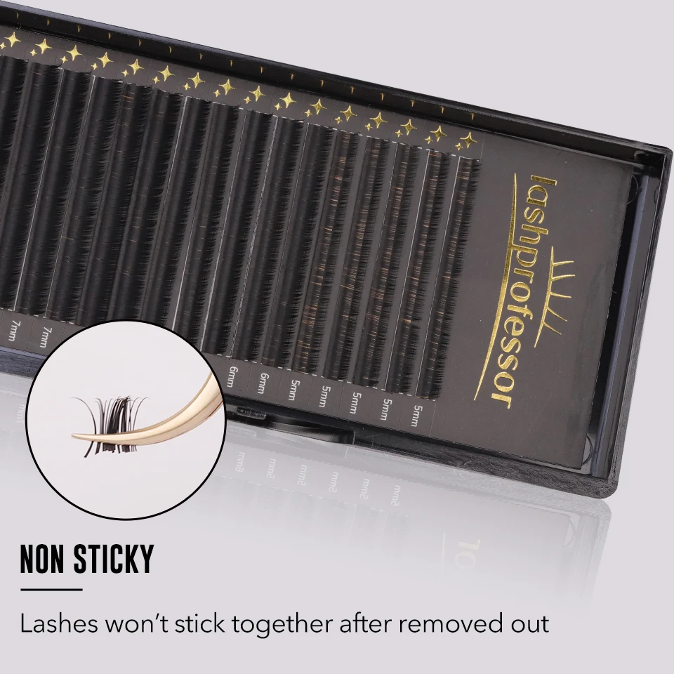 Bottom Lower Lashes 5mm 6mm 7mm Short Individual Lashes Natural Under Bottom Lash Extension Synthetic Mink Eyebrow Lashes Makeup