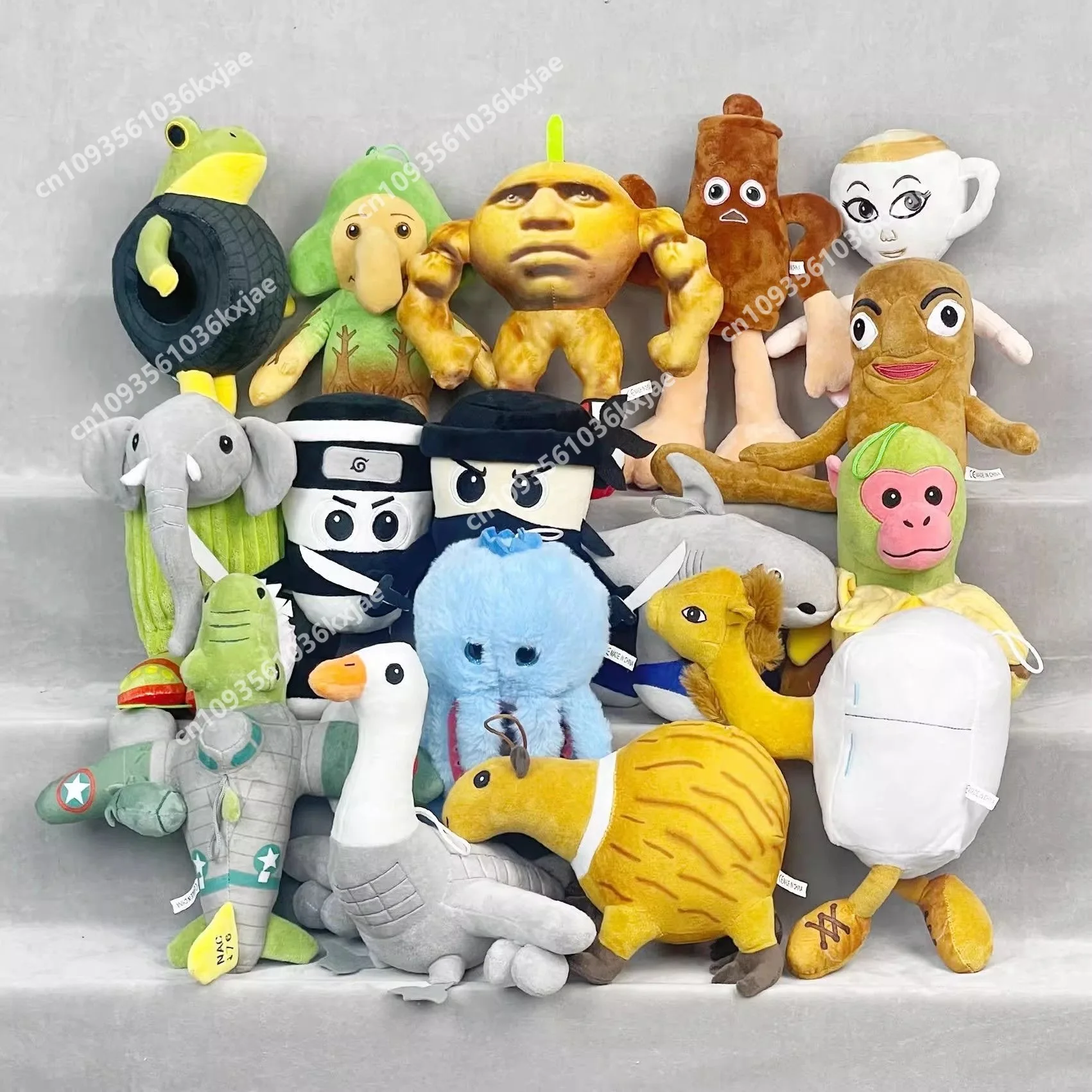 

Tung Tung Tung Sahur Plush Toys Game Peripheral Figure Coffee Girl Dolls Italian Ballerina Cappuccino Toys Fans Gifts