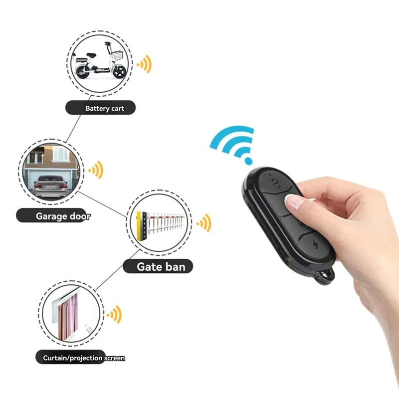 【Home-Tools!】Universal Clone Remote Control 4-Button Key Fob Duplicator Replacement For Home Garage Door Opener 315 Mhz