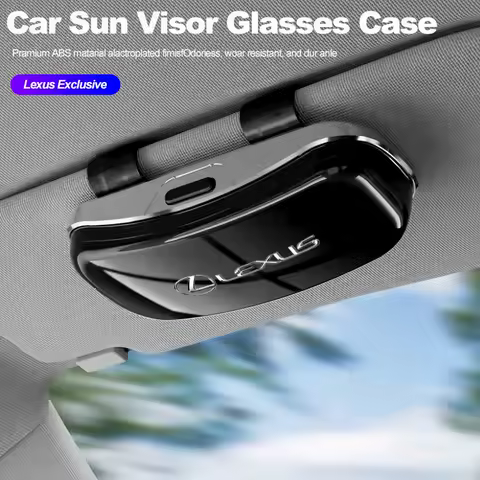 Car Emblem Sun Visor Glasses Case Sunglasses Storage Gift Box For Lexus RX300 IS200 IS250 ES350 Ct200h UX250h NX300h RX350 UX LS