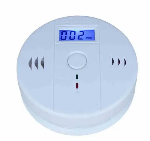 SmartYIBA LCD Photoelectric Independent CO Gas Sensor 85dB Warning High Sensitive Carbon Monoxide Detector Alarm CO Sensor