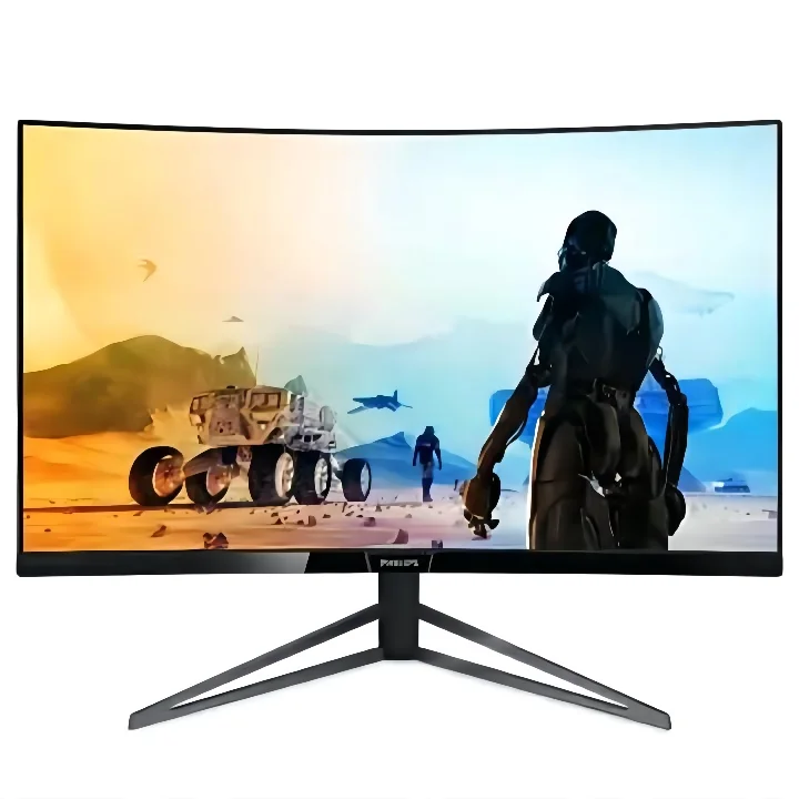 Para philips 278m6qjeb 27 polegada 144 hz led vga curvo tela do computador 144 hz desktop gaming display