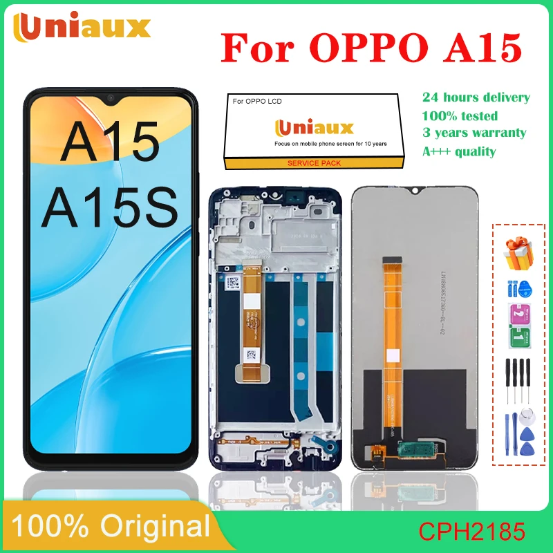 

For OPPO A15 Mobile Phone LCD Screen Display assembly Touch Screen LCD Panel Replacement
