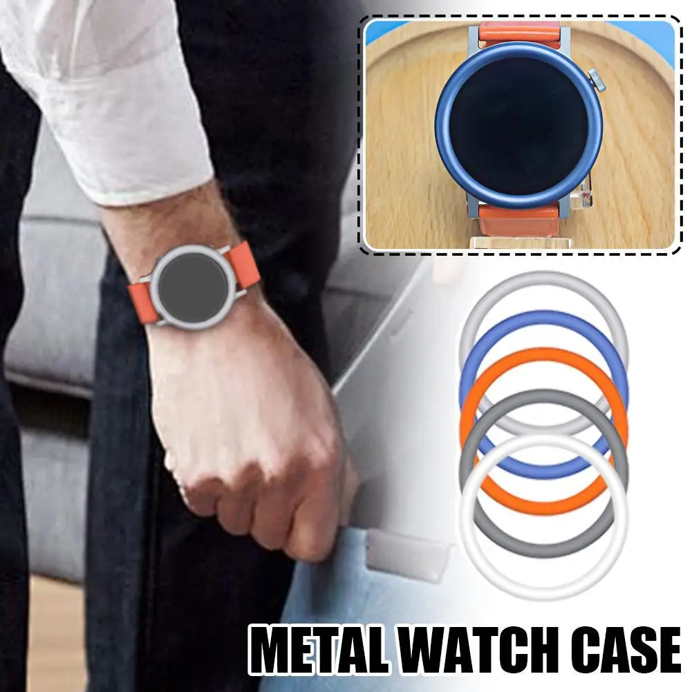 For Nothing CMF Watch Pro 2 Watch Case Strap Cover Metal Bezel Watch Case Strap Cover Smartwatch Protector Accessories