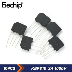 10pcs/lot KBP310 Rectifiers Diode 3A 1000V Bridge Rectifer Diodes