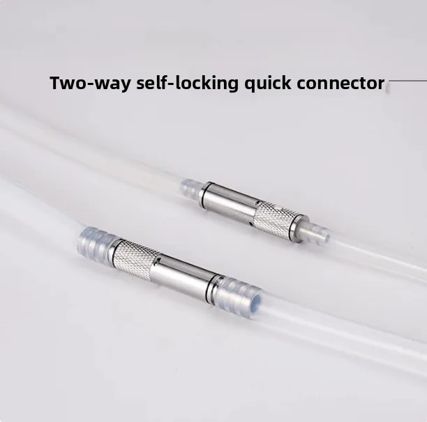 Water-cooled quick portable leak-proof connector Two-way self-locking pneumatic water stop valve quick connector