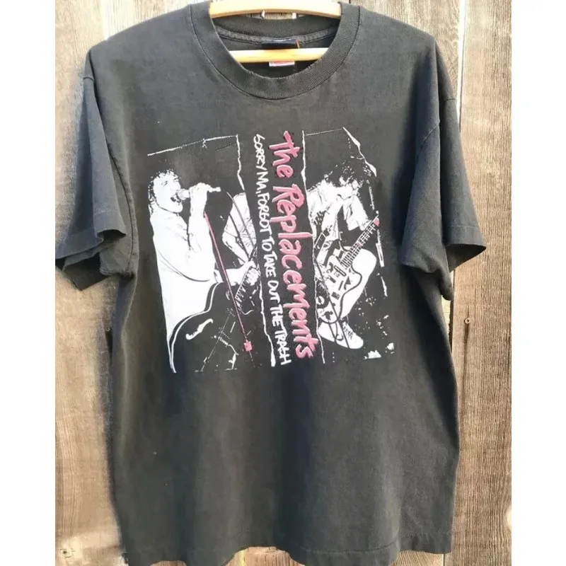 Retro The Substitutes Band Forgot To Take Out The Trash T-shirt Men's T-shirt Summer New Product Suitable for Both Men and Women