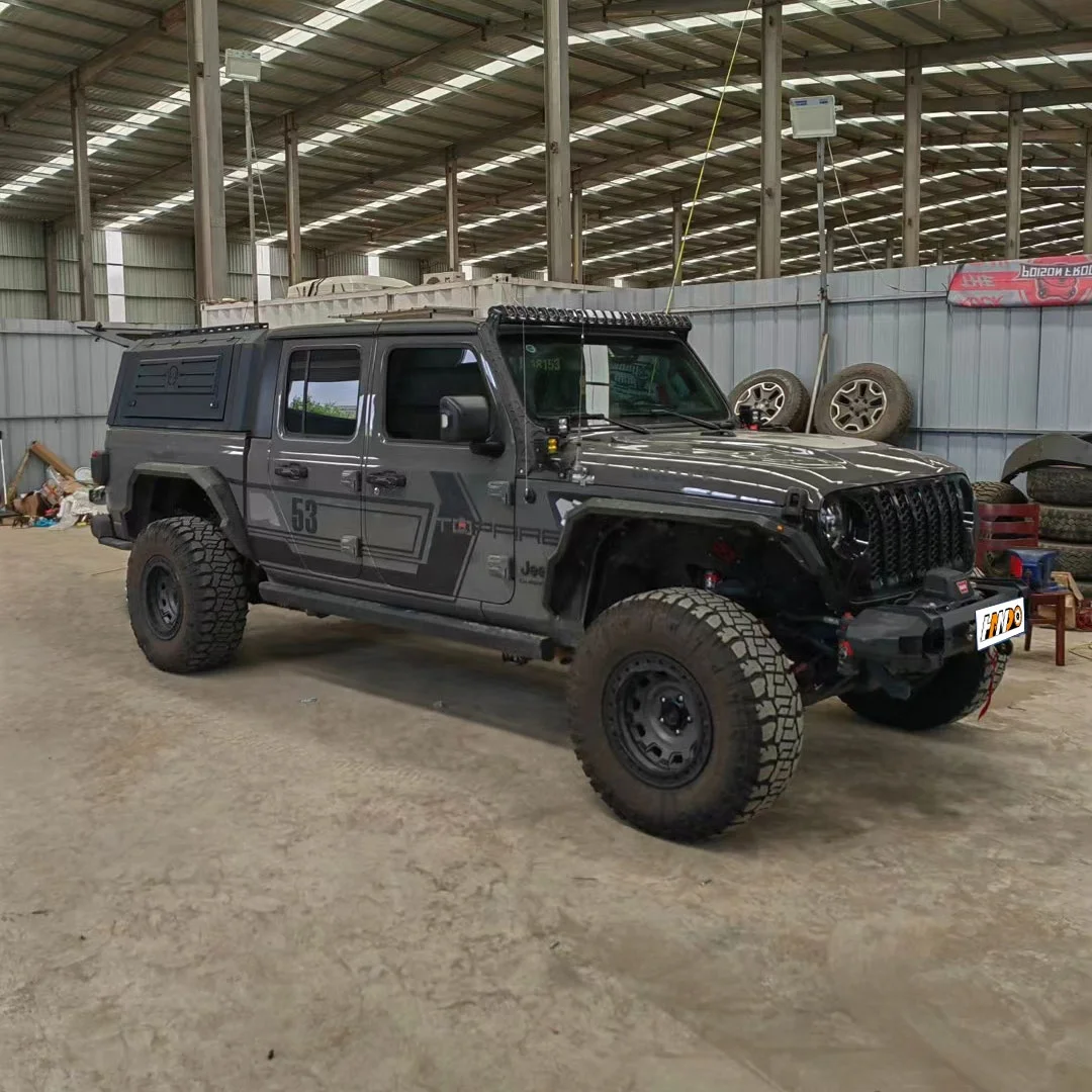 Hot Sale Modular Premium Truck Cap Waterproof Made Manganese Steel for Jeep Wrangler Gladiator Jeep Wrangler JL Gladiator