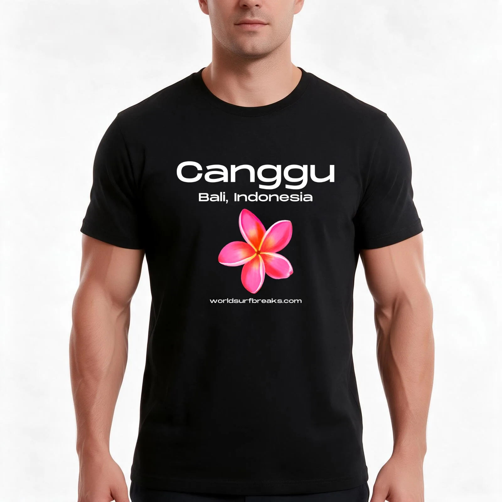 Canggu Bali Indonesia Surf Break T-Shirt, Summer Casual Cotton Tee, Oversized Streetwear Tops, Vintage Graphic Print