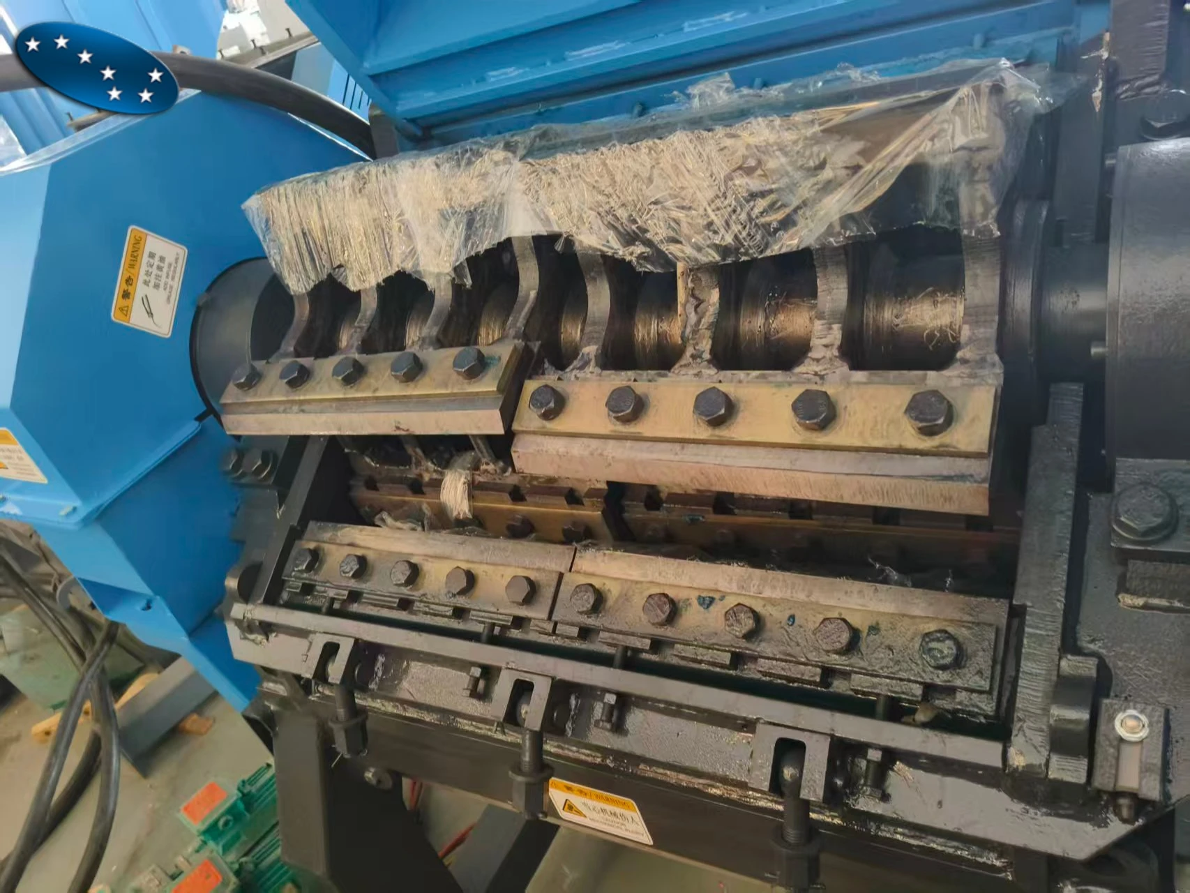 Sevenstars 22kW Automatic High-Accuracy Plastic Crusher with Carbon Steel Blades 220V/380V/400V Energy Saving Eco-Friendly