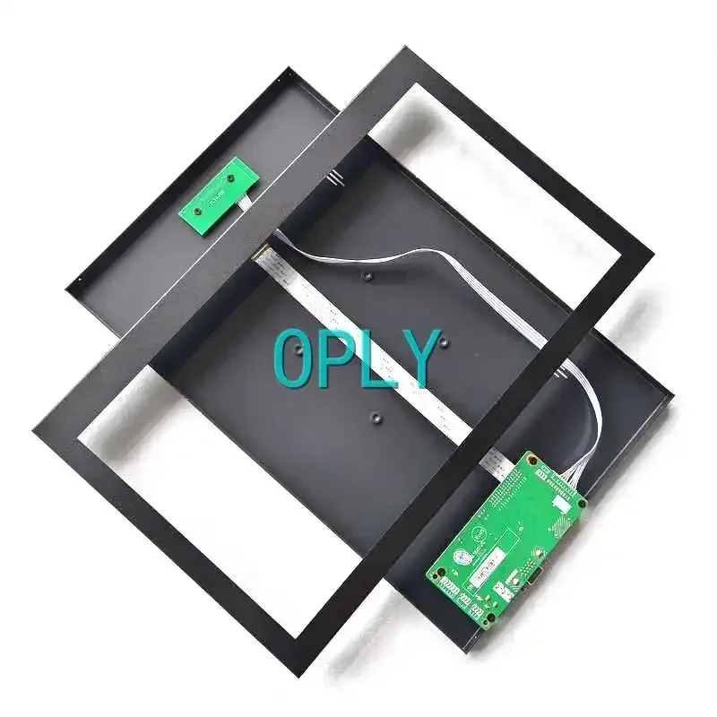 

Fit HB156FH1 NT156FHM LCD Screen Driver Controller Board + Metal Case DIY Kit 15.6" 1920*1080 EDP 30-Pin VGA HDMI-Compatible