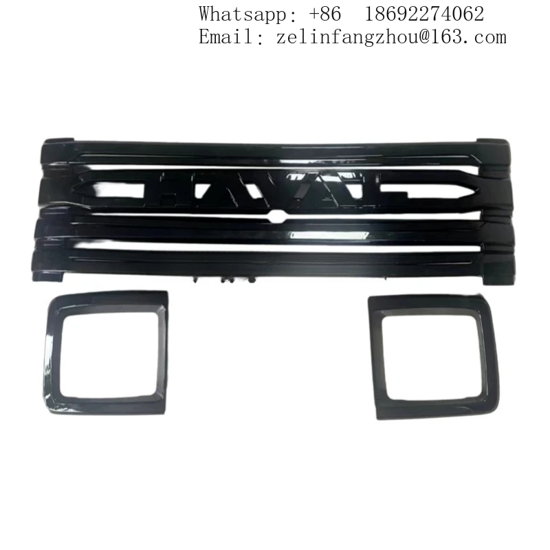 

Upgraded Black ABS Material Front Middle Mesh Grille Suitable For 2024 + GWM Haval H9 Accessories