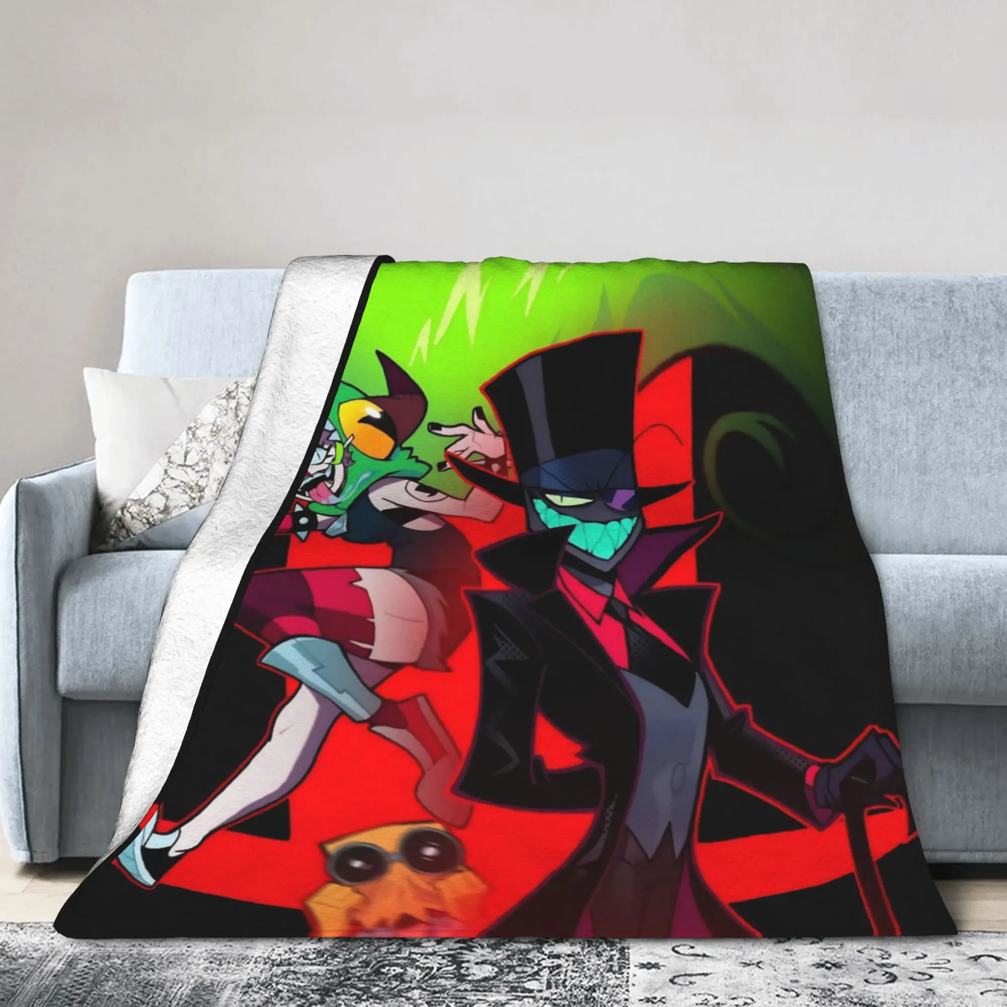 Villainous Comdy Stuff Blankets Ultra-Soft Flannel  Throw Blankets Comfortable Plush Thin Quilt