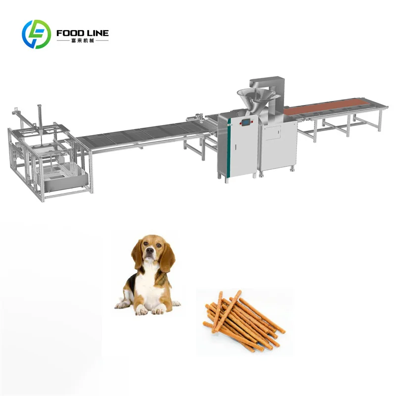 آلة صنع معالجة الكلاب المخصصة لإنتاج اللحوم المتشنجة ولحم البقر معدات تصنيع الوجبات الخفيفة التجارية لأغذية الحيوانات الأليفة #1