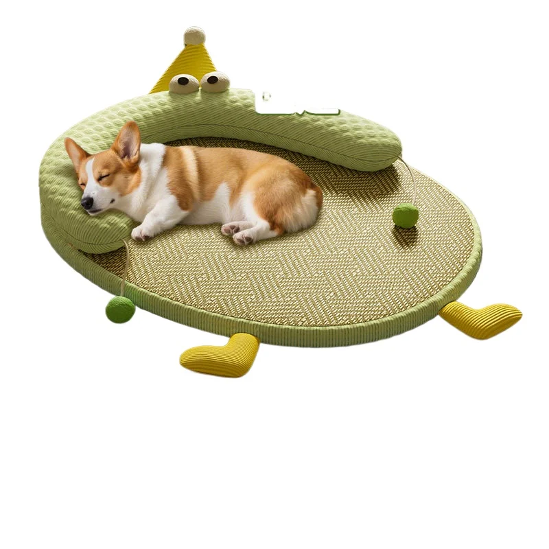 Pet cooling mat, all-season use, washable and removable cover