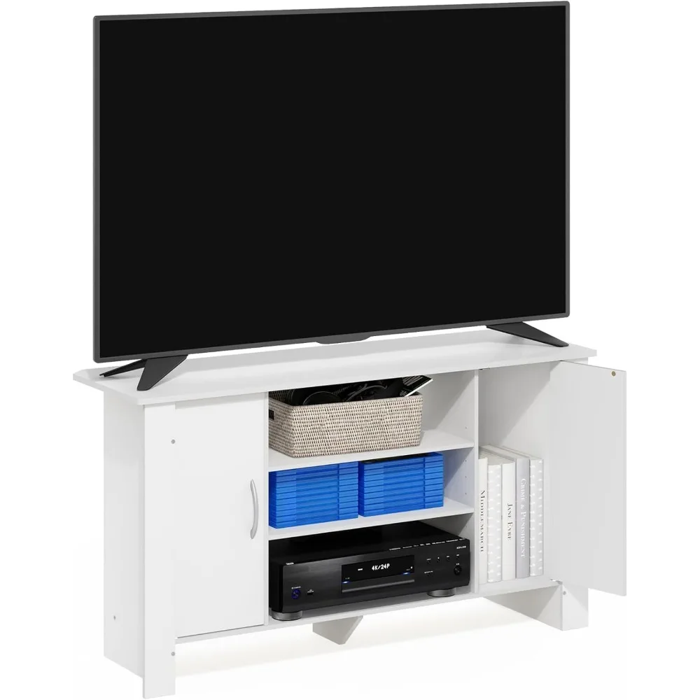 Econ Stand Entertainment Center, 50-Inch TV, White muebles para el hogar  modern tv stand  muebles  tv table