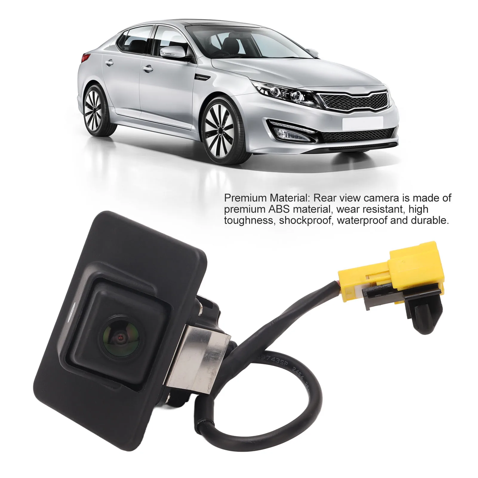 كاميرا احتياطية خلفية كاميرا احتياطية للسيارة 95760 2T101 استبدال كاميرا ركن السيارة للرؤية الخلفية لـ Optima 2011‐2013 كاميرا عكسية #5