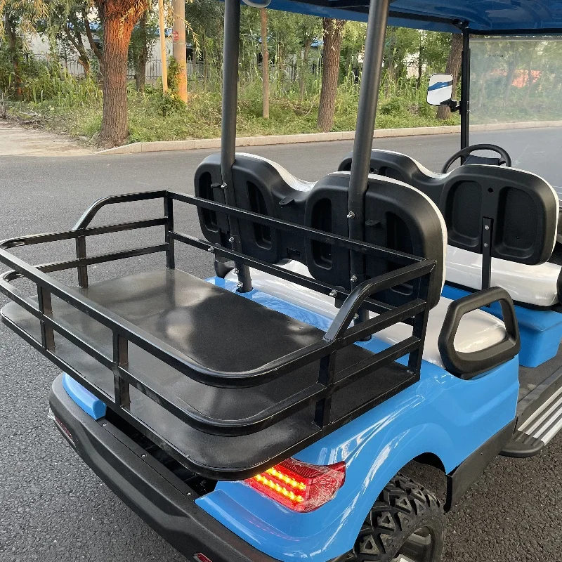 Wholesale Cheap 2 Row 4 Seats Electric Golf Cart with All Colors CE Golf Buggy Trolley for Golf Course