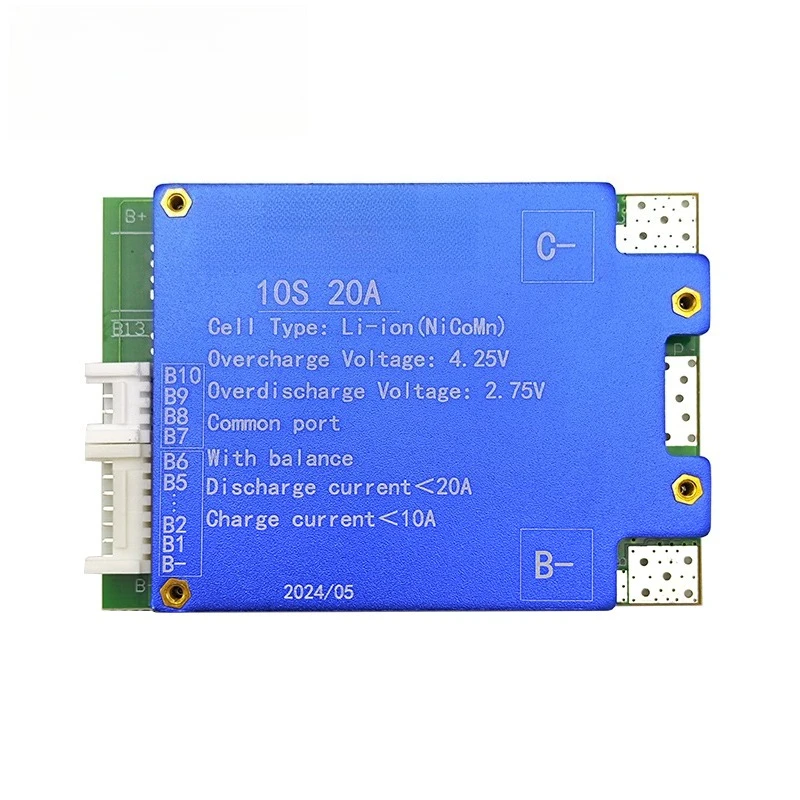 36V Lithium Ion 20A 30A Electric Bicycle Scooter Universal Balance 18650 Battery Protection System Circuit Board PCBA