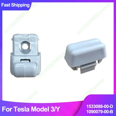 Headliner magnetic sun visor retainer For Tesla Model 3/Y sun visor clip (without magnet/with magnet) 1533088-00-D 1090079-00-B
