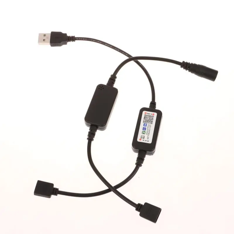 Music Sync Bluetooth Controller for Colorful LED Strip Lights 5V-24V