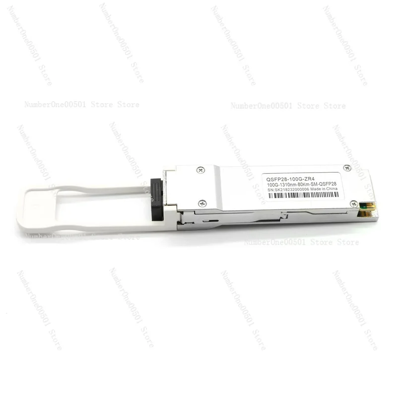 

100G QSFP Optical Module LC Interface 80KM Compatible with Mainstream Switches Fiber Optic Communication Accessory