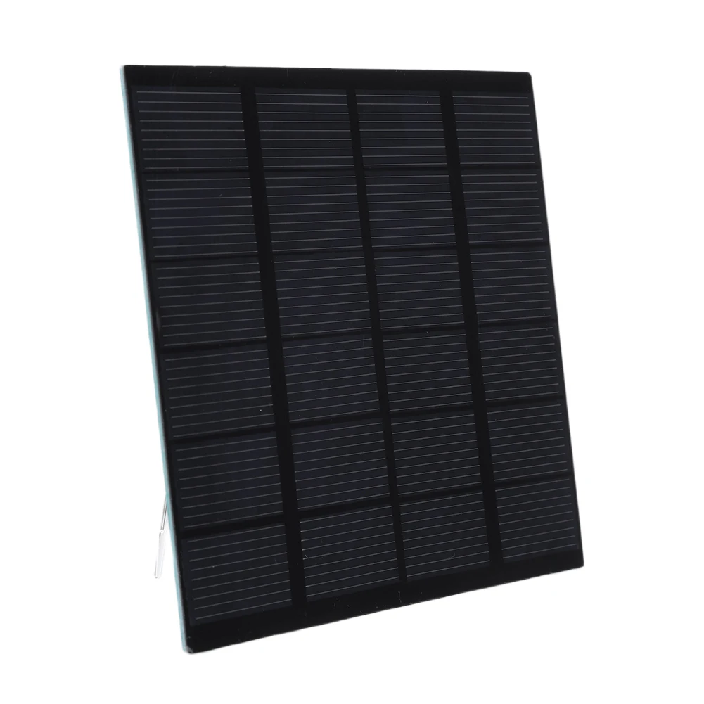 1.5W 6V 미니 태양광 패널 DIY 태양광 시스템 플레이트 폴리실리콘 태양광 배터리 충전기 야외 가정용 장난감 전구18650 배터리 충전기