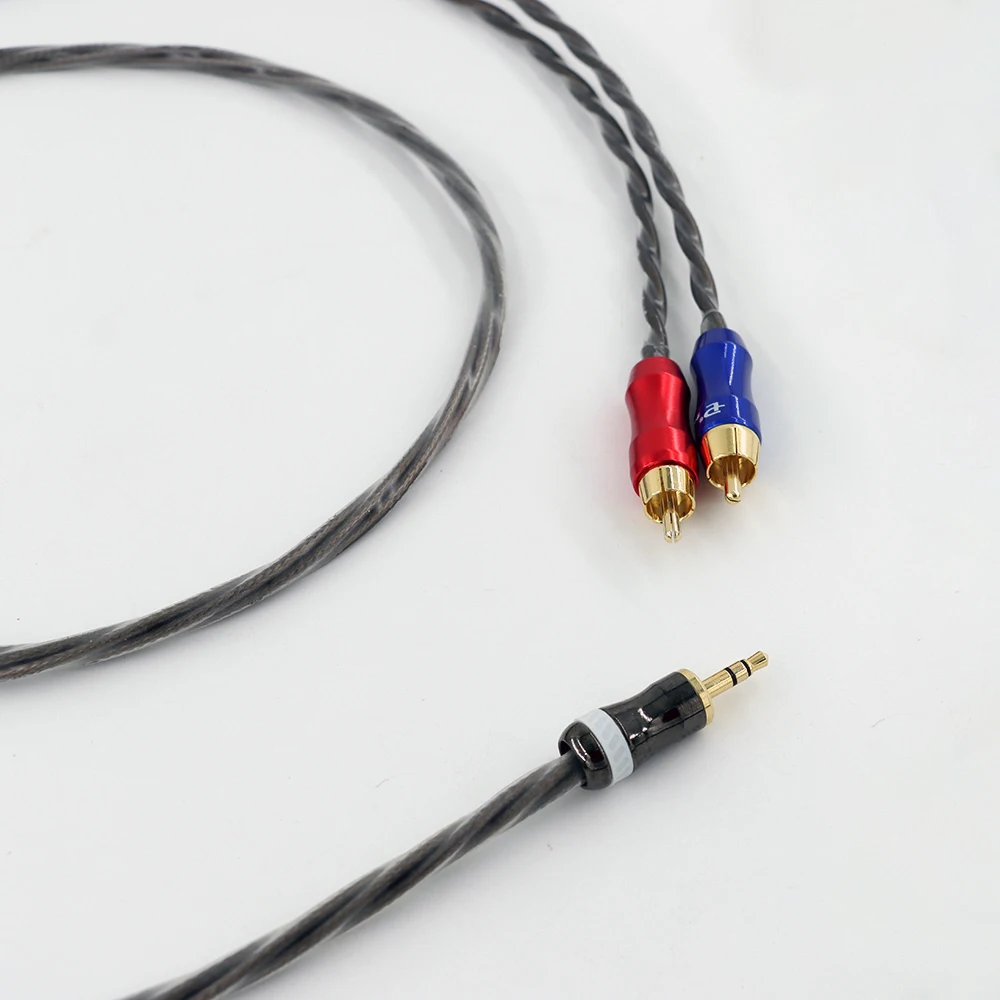 HIFI audiophile grade, music ribbon, Odin micro space silver wire odin Odin 3.5 rpm dual RCA signal cable