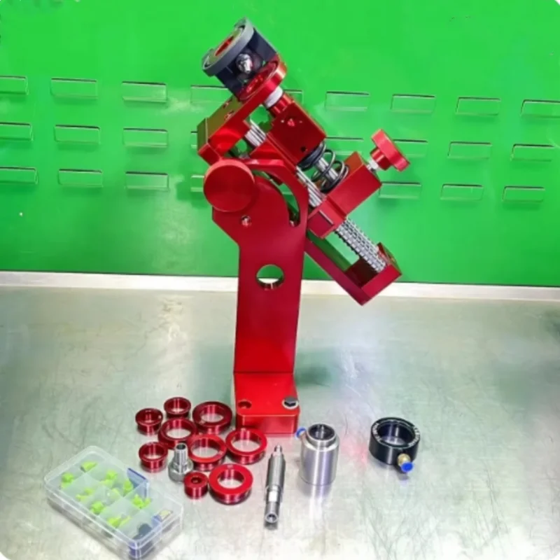 CRDI Diesel Common Rail Injector Clamp CRIN Fuel Nozzle Fixture Turnover Frame Repair Tool