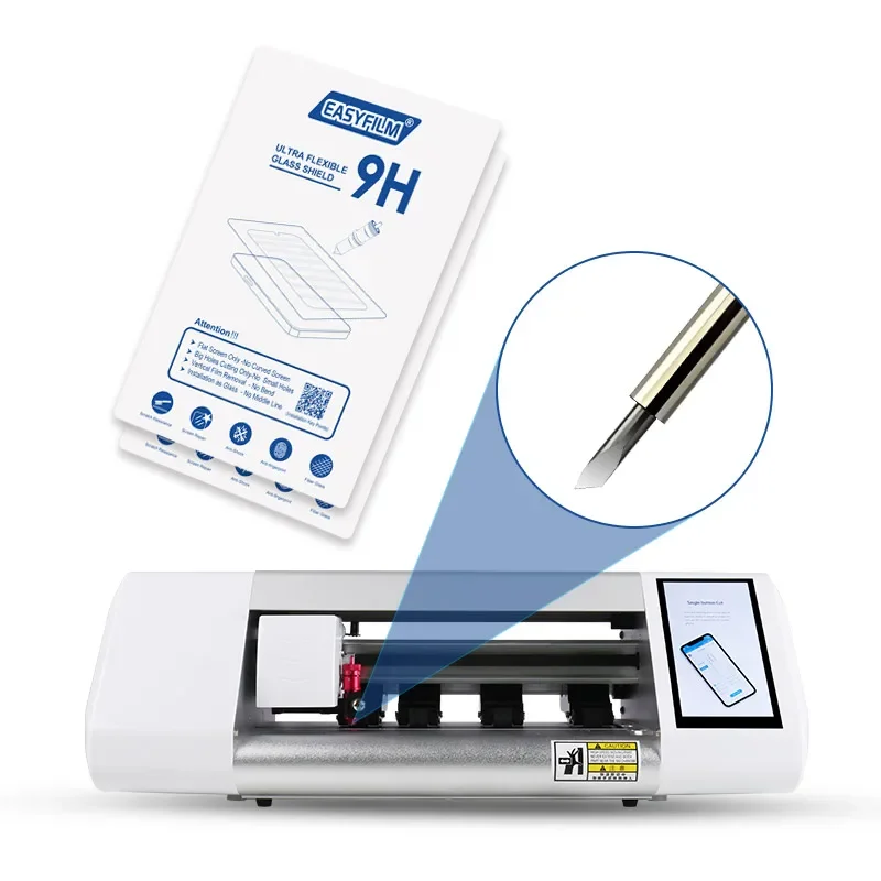 

Intelligent Cutter Machine Auto Cover Cell Mobile Phone Screen Protector Tpu Plotter Hydrogel Film Making Cutting Machine