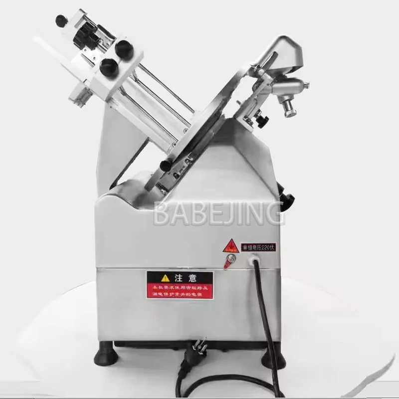 Easy To Operate Frozen Meat Slicer, Fully Automatic Meat Slicer, High-Speed Fresh Meat Slicer