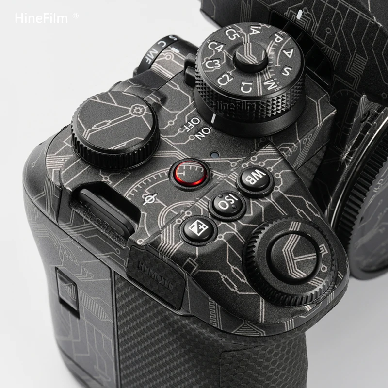 Hinefilm الجلد لباناسونيك DC-S1RII كاميرا ملصق S1RM2 الجلد الواقي ل Lumix S1R2 كاميرا حامي S1 RII التفاف ملصق