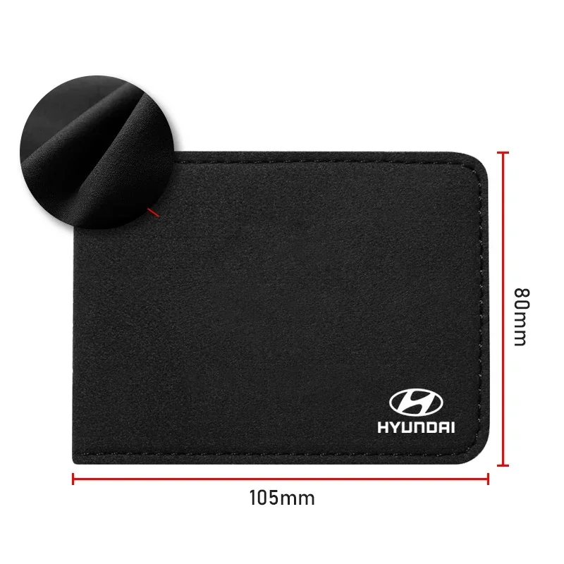 1 قطعة رخصة قيادة السيارة الغطاء الواقي لملحقات هيونداي H-1 I40 I30 I20 I10 IX35 IX25 توكسون جيتز تيراكان أكسنت #2
