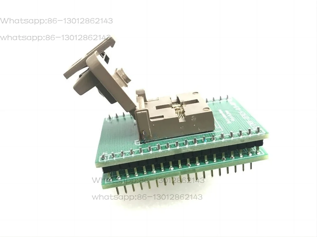 QFN24 TO DIP Programming Adapter QFN24P 0.5mm Pitch Package Size 4x4mm VQFN24 IC Test And Burn In Socket