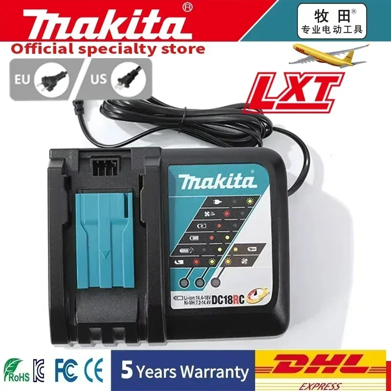 Originele Makita accu 18V 6Ah oplaadbare accu, BL1850 BL1860 BL1890 BL1860B elektrisch gereedschap 18V 6000mAh Makita lithium accu