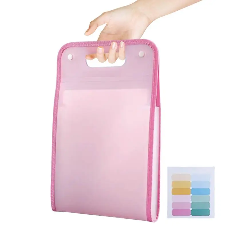 Imagem -02 - Acordeão Expansão Bolsos de Bolsa de Arquivo Multi-layer 13 Compartimentos de Armazenamento de Papel Vertical Pasta a4