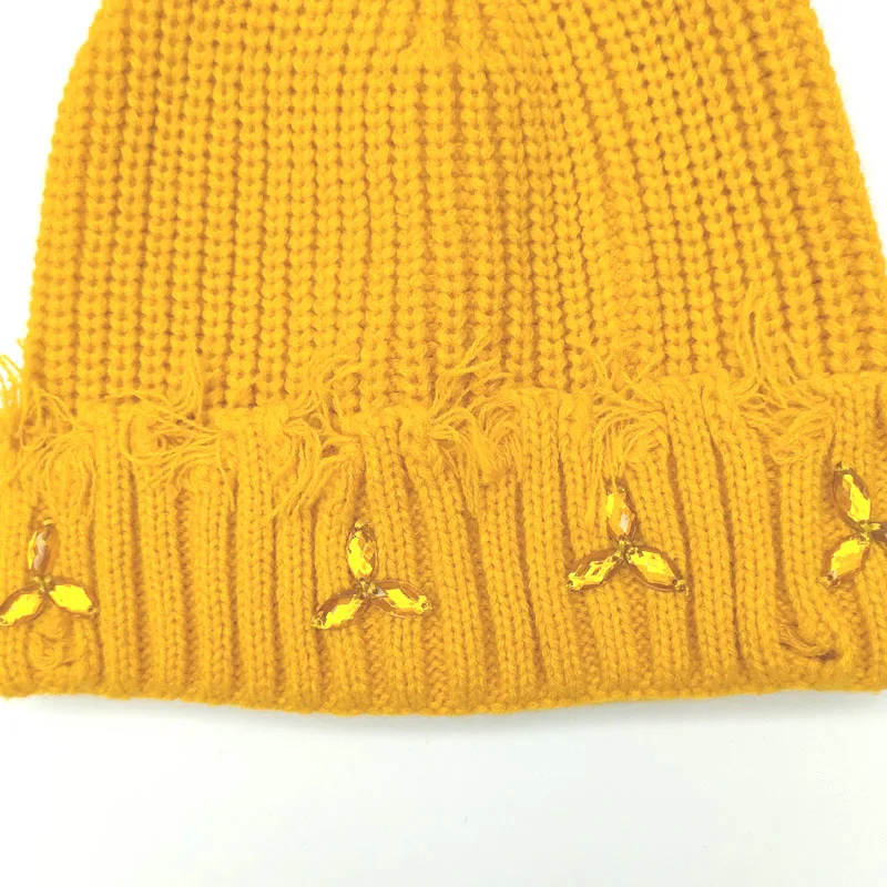 2025 جديد بلينغ كريستال الماس اللؤلؤ امرأة الحياكة قبعة فتاة سيدة المرأة مجوهرات القبعات شتاء دافئ قبعة شتوية الهيب هوب قبعات