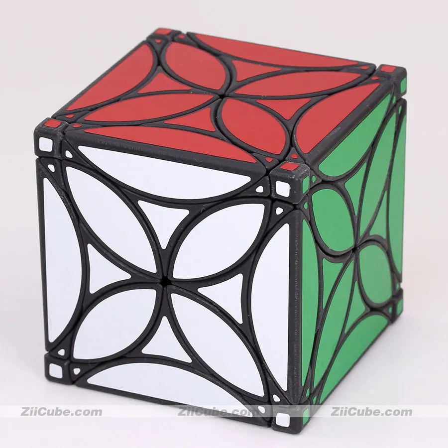 AJ Magic Cube New 3D Printing Bubble Cube Clover Mastermorphix ZongZi Cubo Shamrock Magico Cubo Strange Shape Smart Game Puzzles