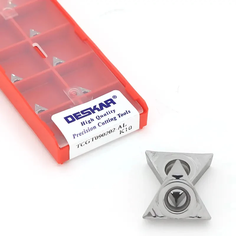 DESKAR TCGT090202 TCGT090204 TCGT110202 TCGT110204 TCGT110208 TCGT16T302 TCGT16T304 TCGT16T308 TCGT AL K10 Токарные пластины с ЧПУ DESKAR TCGT090202 TCGT090204 TCGT110202 TCGT110204 TCGT110208 TCGT16T302 TCGT16T304 TCGT16T308 TCGT AL K10 Токарные пластины с ЧПУ