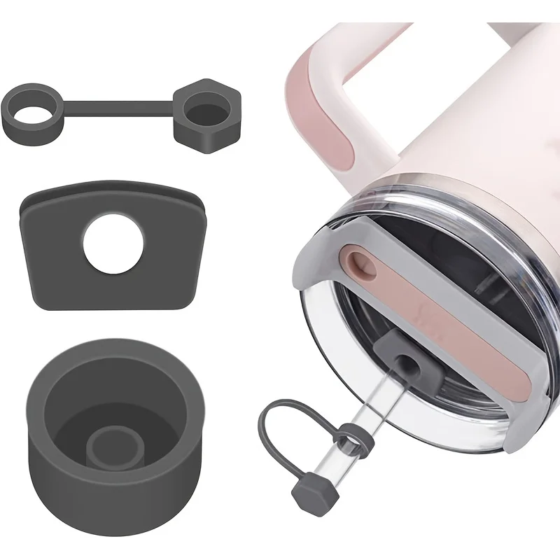 3 uds. Tapón a prueba de fugas para taza de agua Stanley, el último enchufe es adecuado para tazas de agua Stanley 2,0 y 1,0, plu universal a prueba de fugas