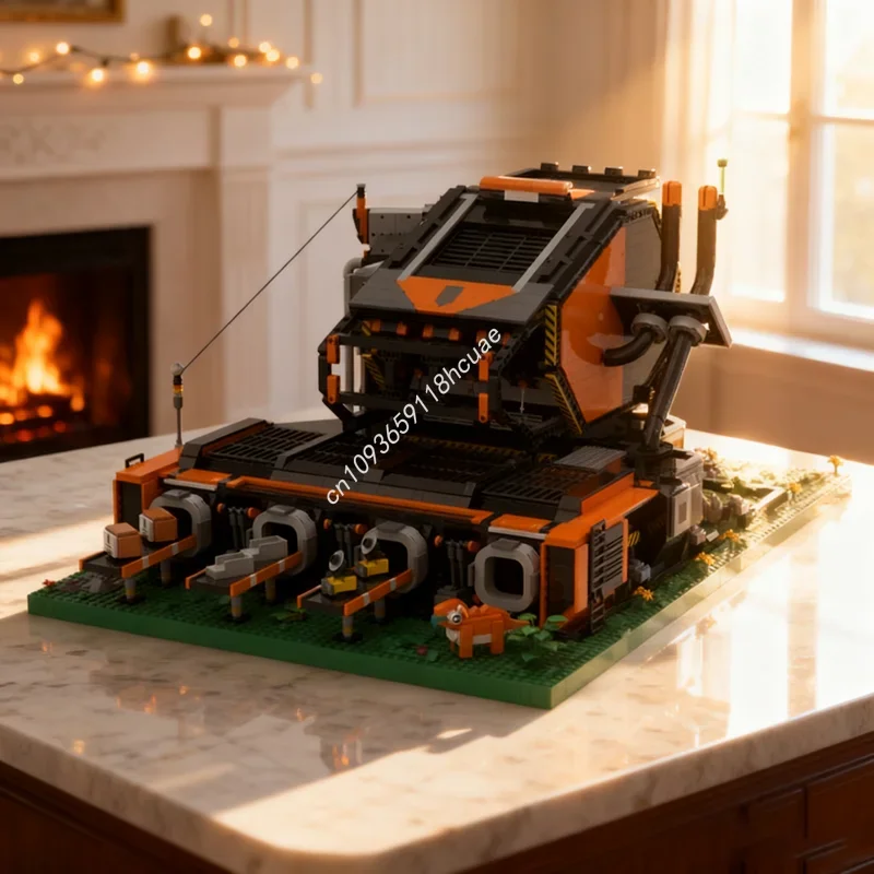 

6035 деталей MOC: Сборная модель от производителя, строительные блоки, конструктор, рождественский подарок, DIY-игрушка, кирпичики для детей, подарок на день рождения